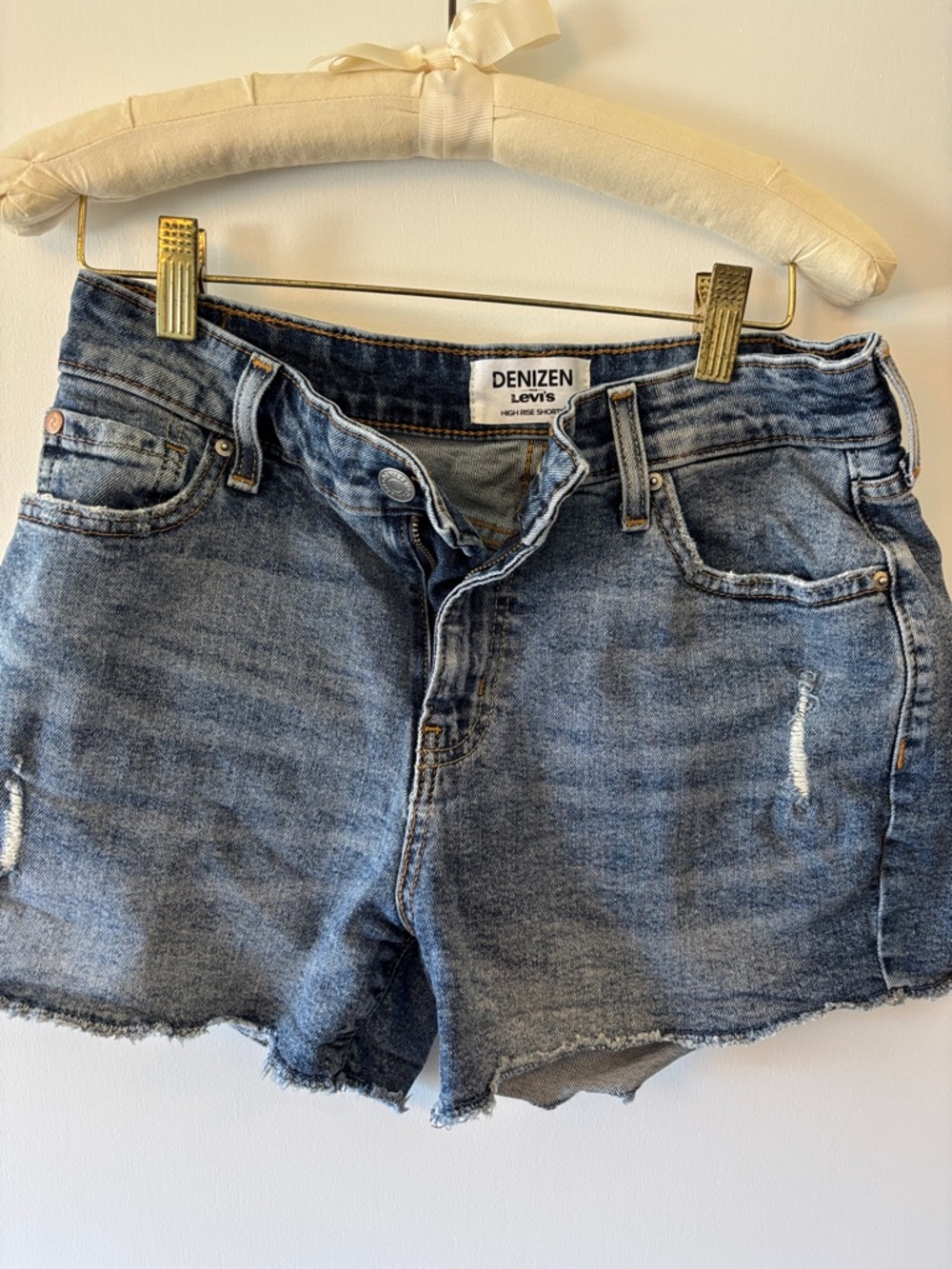 Levi’s Women's Blue Denim Cutoff Shorts